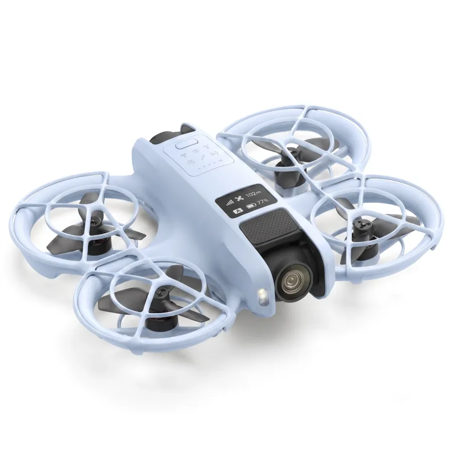 DroneX Neo camera drone, three-quarter view